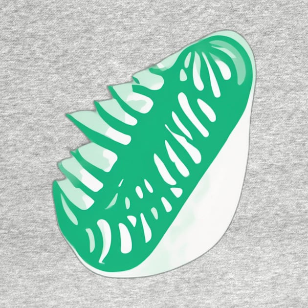 Lush Monstera Leaf Design No. 876 by cornelliusy